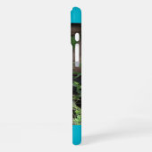 Leuke ReuzePanda, Blauwe Achtergrond, de Naam van iPhone Hoesje (Linkerkant)