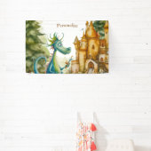 Leuke ridder drakenburcht verjaardagsfeestje Kinde Spandoek (Insitu)