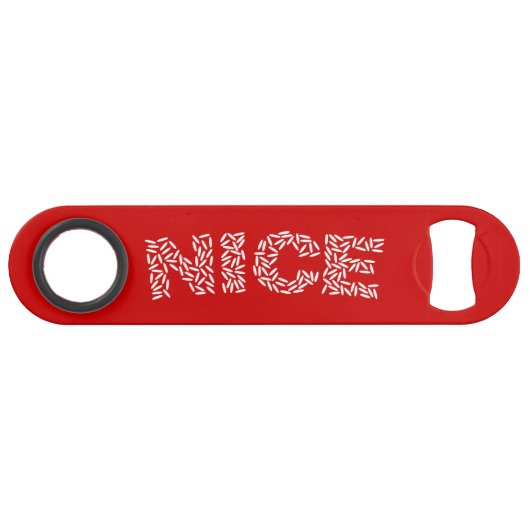Leuke Rijst Speed Flessenopener (Voorkant (Horizontaal))