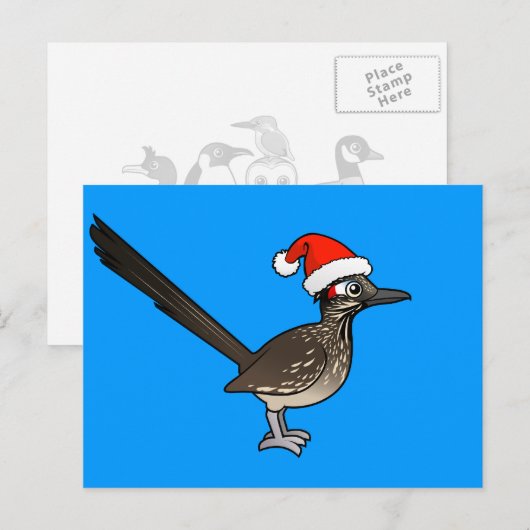Leuke Roadrunner Sinterklaas Feestdagenkaart (Voorkant / Achterkant)