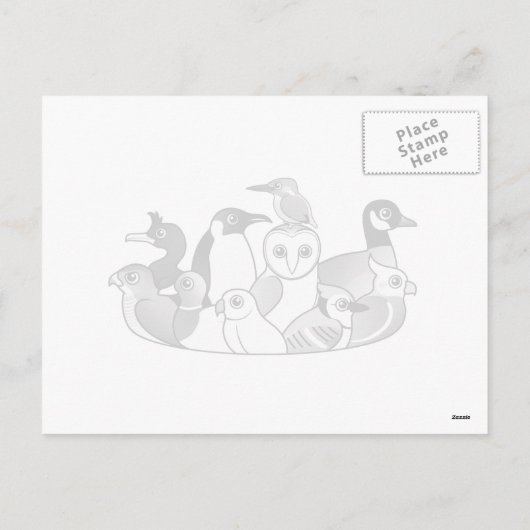 Leuke Roadrunner Sinterklaas Feestdagenkaart (Achterkant)