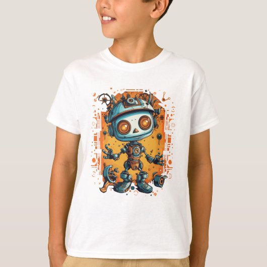 Leuke Robot Gizmo T-shirt (Voorkant)