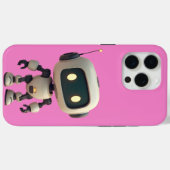 Leuke robot telefoonhoesje Case-Mate iPhone case (Achterkant (horizontaal))
