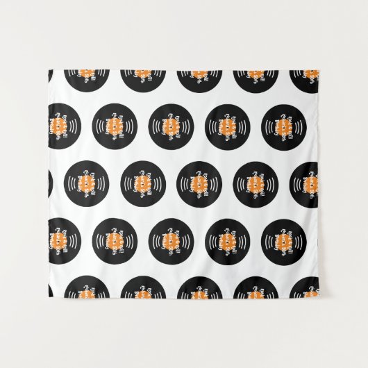 Leuke Rock & Roll Wandkleed (Voorkant (horizontaal))