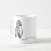 Leuke Rockhopper Penguin Koffie Mok (Voorkant links)