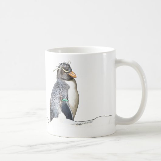 Leuke Rockhopper Penguin Koffie Mok (Rechts)
