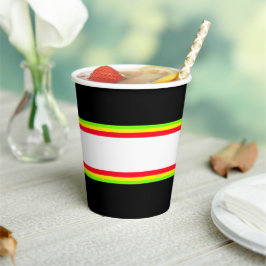 Leuke rode citroen Limoen witte racestrepen op zwa Papieren Bekers