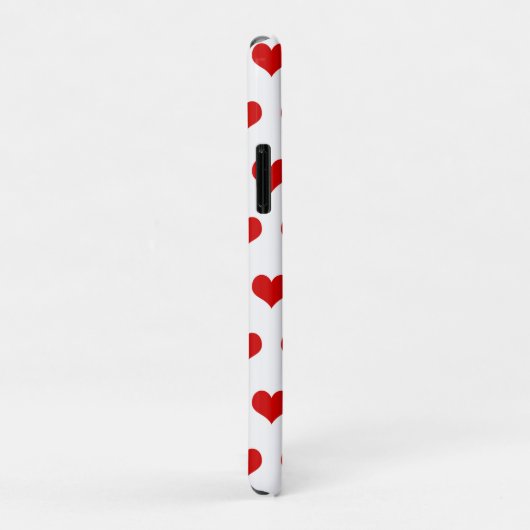 Leuke rode harten bedrukt Case-Mate iPhone case (Achterkant/rechts)