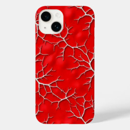 Leuke rode iPhone-hoes met taktextuur Case-Mate iPhone 14 Hoesje