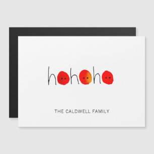 Leuke rode neuzen ho ho ho ho ho kerstgroeten