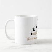 Leuke romantische beste dingen in het leven met jo koffiemok (Links)