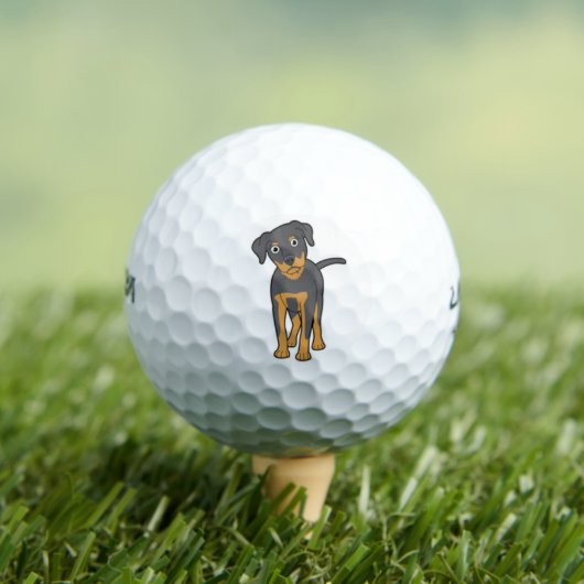 Leuke Rottweil hond golfbal Golfballen (Insitu Shirt)
