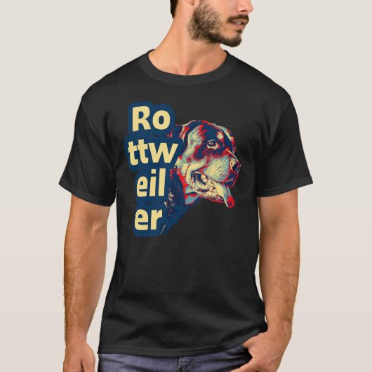 Leuke Rottweiler 37 T-shirt (Voorkant)
