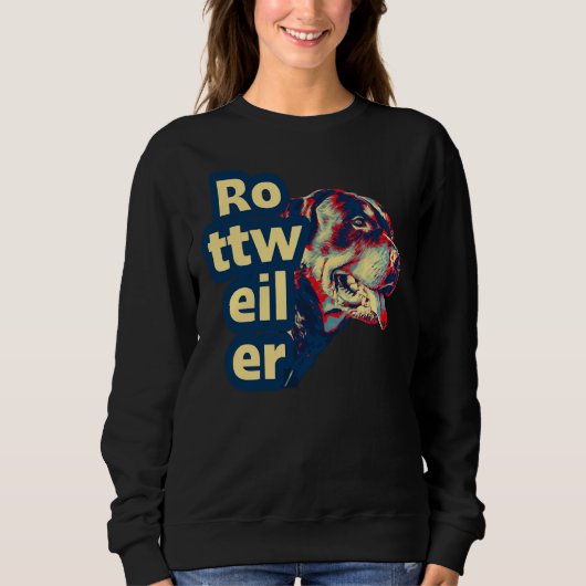 Leuke Rottweiler 37 Trui (Voorkant)