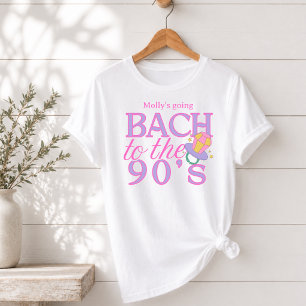 Leuke Roze 90s Retro Meidenavakantie T-shirt