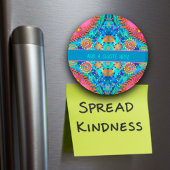 Leuke roze Boho gepersonaliseerde inspirativiteits Magneet