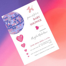 Leuke Roze Disco Ball Ballons Meisje Baby shower