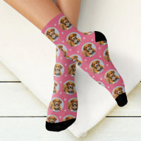 Leuke Roze Honden Foto Pootafdruk Custom