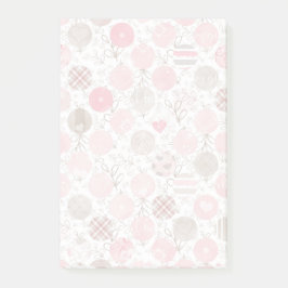Leuke roze kerstbal Ornamenten Post-it® Notes