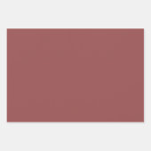 Leuke roze kerstbomen inpakpapier vel (Voorkant 3)