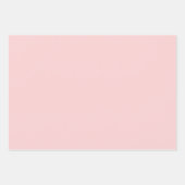 Leuke roze kerstbomen inpakpapier vel (Voorkant 2)