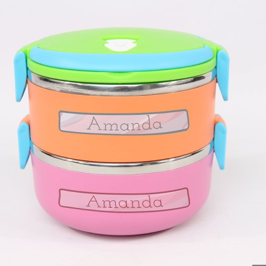 Leuke roze pastel gradiënt gekleurde codenaam labels