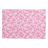 Leuke roze pickleball luiaards 🦥 kussensloop (Achterkant)