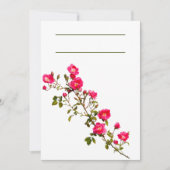 Leuke roze rozen tak met bloemen en knoppen  kaart (Voorkant)