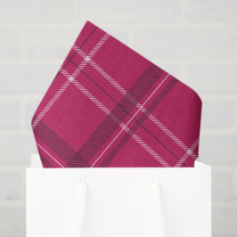 Leuke roze vakantie plaid tissuepapier