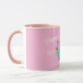 Leuke roze valentijn mok (Links)