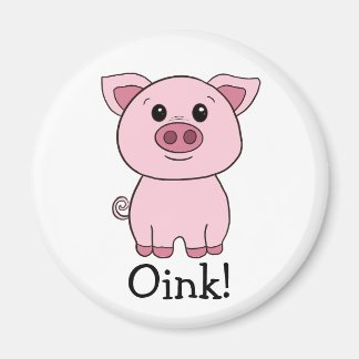Leuke roze varkensinkt! Boerderij Magneet