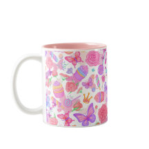 Leuke roze vlinder, cupcake, Snoep