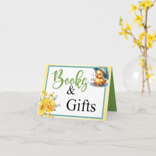 Leuke Rubber Duck Baby Douche Boeken en Geschenken Kaart