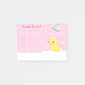Leuke RubberDucky in Douche voor Meisjes Post-it® Notes (Voorkant)