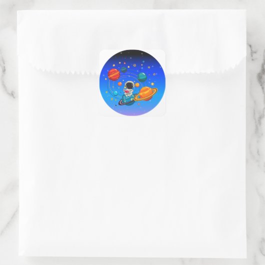 Leuke ruimte sticker sheet (Tas)