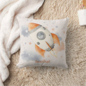 Leuke Ruimteraket Kindercushion  Kussen (Deken)