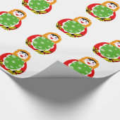 leuke Russische genestelde pop Cadeaupapier (Hoek)