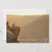 Leuke rustieke foto save the date (Achterkant)