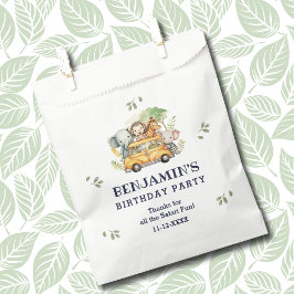 Leuke Safari Animal Oerwoud Verjaardag Dank u Bedankzakje