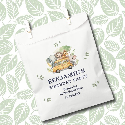 Leuke Safari Animal Oerwoud Verjaardag Dank u Bedankzakje