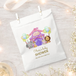 Leuke Safari Circus Carnaval Ballon Baby shower Bedankzakje