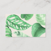 Leuke Safari Dieren Luier Raffle Ticket Informatiekaartje (Achterkant)