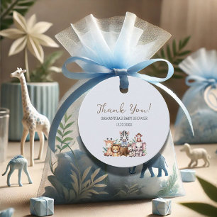 Leuke Safari Jungle Oh Jongen Baby Shower Bedankjes Labels