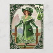 Leuke Saint Patrick's Day Holiday briefkaart (Voorkant)