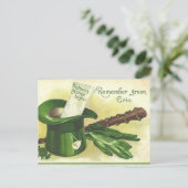 Leuke Saint Patrick's Day Holiday briefkaart (Staand voorkant)