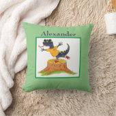 Leuke Salamander Children's Custom Waterverf Kussen (Deken)