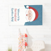 Leuke Santa aangepaste tekst banner (Insitu)