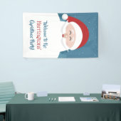 Leuke Santa aangepaste tekst banner (Beurs)