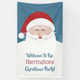 Leuke Santa aangepaste tekst banner