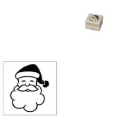 Leuke Santa Kerst Feestdagen Kinder DIY Art Craft Rubberstempel (Gestempeld)